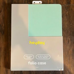 Spring teal Heyday folio case